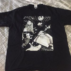 Nightmare before Christmas size large short sleeve t shirt